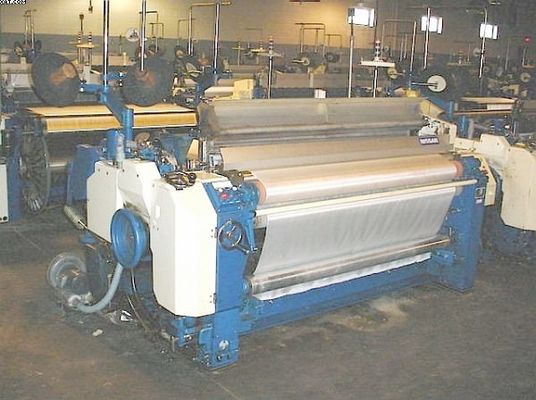 सब्जियों के थैले और फलों के जाल की बुनाई के लिए सादा शेडिंग वाटर जेट लूम