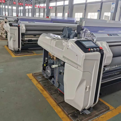 3.7KW एयर जेट करघे 1000RPM सिंगल नोजल हाई स्पीड वीविंग मशीन